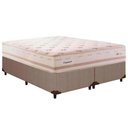 Ver imagem 1 de Cama Box Queen: Colchão Molas Herval Maxspring England + Base Crc Courano Clean(158x198)