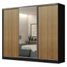 Guarda-roupa Casal 100% Mdf Madesa Royale 3 Portas de Correr com Espelho - 4