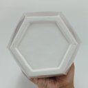 Ver imagem 3 de Vaso Villani Vaso Decorativo Cachepô Enfeite 32x18x18cm Cerâmica Cinza