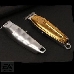 Máquina Cortar Cabelo Kemei Km-1949 Prateado 110v/240v Gold - 4