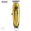 Ver imagem 3 de Máquina Cortar Cabelo Kemei Km-1949 Prateado 110v/240v Gold