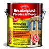 Tinta Imperemeab. Para Paredes E Muros, Recubriplast 3,6 Lt: Camurça - 1