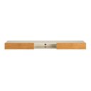 Ver imagem 5 de Rack Suspenso Denver 2,18m com 2 Gavetas e Nicho Yescasa Off White/Nature