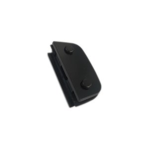 1531 - Contra fechadura com aparador v/v para fechadura 1520 - Preto