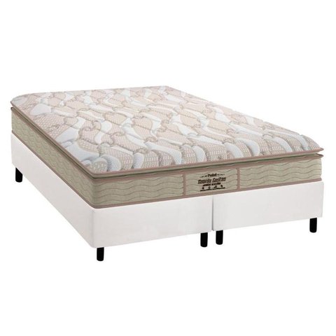 Cama Box King: Colchão Anatômico Probel D33/AG65 Guarda Costas Extreme Resistence + Base CRC Courano