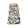Tapete de Couro Passadeira Marrom Misto 0,60x1,50 sem Bordas - 1
