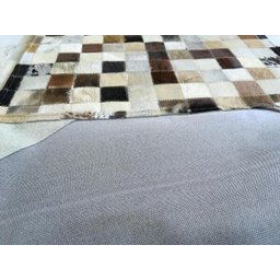 Tapete de Couro Passadeira Marrom Misto 0,60x1,50 sem Bordas - 3
