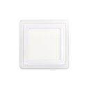 Ver imagem 3 de Plafon Led Sobrepor Dual Color 18w+6w Quadrado