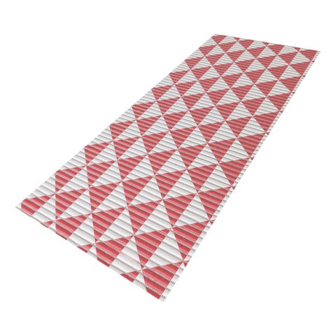 Tapete Passadeira Cozinha Antiderrapante 1 M X45cm Estamp.05
