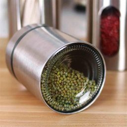 Kit 4 Pote Inox Visor Mimo Style Vítreo Fechamento Hermético - 3