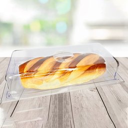 Porta Doces Pães e Salgados Linha Premium Cristal - Keita - 2