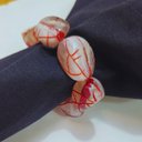 Ver imagem 5 de Kit 4 de Argolas de Guardanapo Halloween Neurônios Vermelho