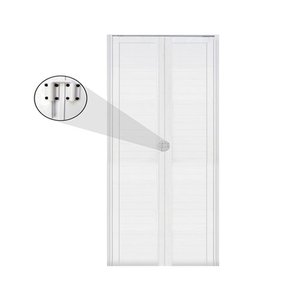 Porta de Alumínio Camarão Com Trinco Lado Direito 210x70cm Branco Allo Esqudrias