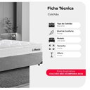 Ver imagem 2 de Colchão Viúva Life D33 Pillow Top Branco 17x128x188cm