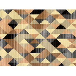 Tapete Antiderrapante Tropical 43cm X 65cm Triângulos Color Kapazi - 1