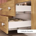 Ver imagem 6 de Jogo de Quarto Infantil Minicama com Colchão Incluso e Guarda-Roupa Encanto Multimóveis MP4830