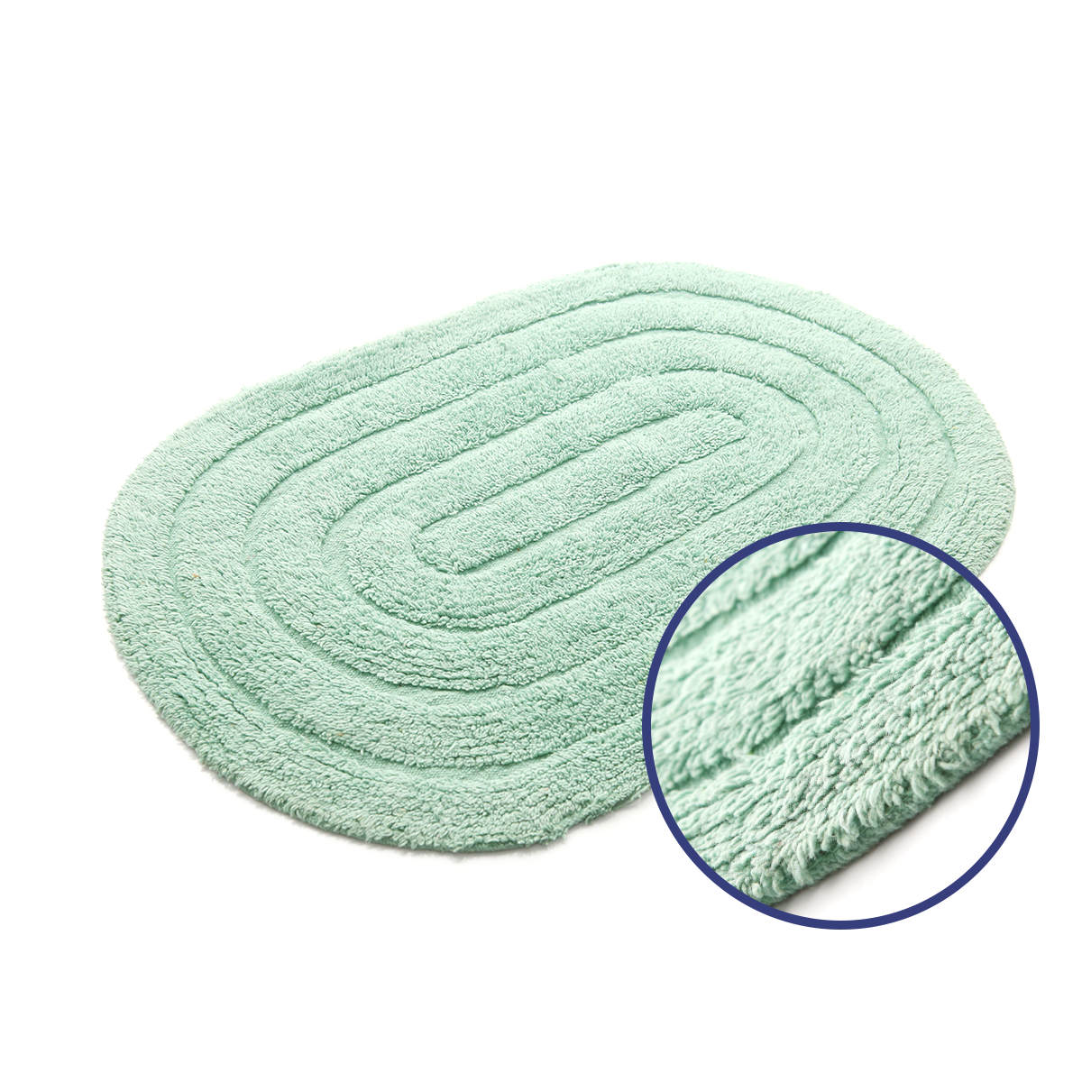 Allegro Verde Menta Oval 40cm x 60cm - 3