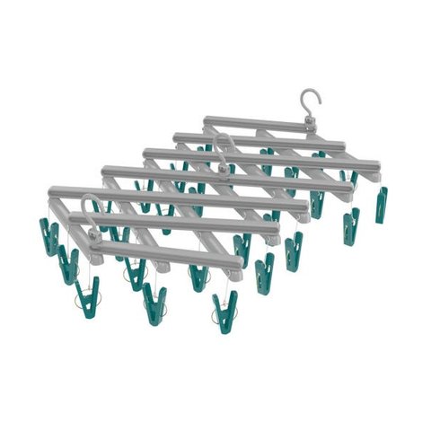 Mini Varal De Roupas Flashlimp Com 29 Prendedores - Envio Já: Mini Varal Extensivo