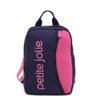 Mochila Petite Jolie Mesh Lycra Feminina Azul Marinho e Rosa - 1