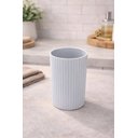 Ver imagem 3 de Conjunto para Banheiro com Tampa de Bambu - Grafite