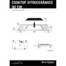 Cooktop Elétrico Elettromec 5 Bocas Vitrocerâmico 90cm 220V Ckv-5Q-90-Cv-2Zea - 2
