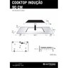 Cooktop Elétrico Indução Elettromec 4 Bocas 90cm 220V - Cki-4Q-90-Ci-2Zea - 2
