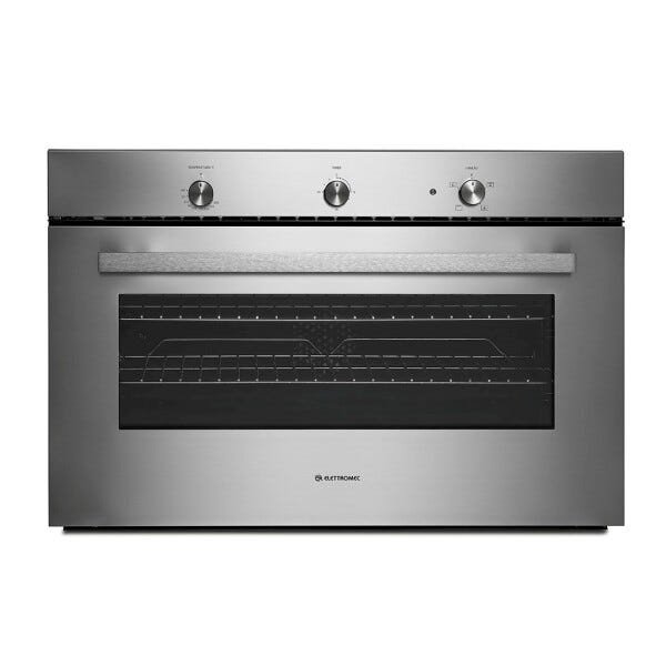 Forno A Gás Elettromec Luce Grill Elétrico Inox 90Cm 220V - Fg-An-90-Lc-2Sma - 1