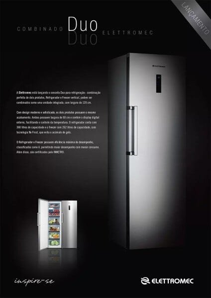 Refrigerador Elettromec Duo 360 Litros 220V - 4