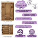 Ver imagem 3 de Quarto de Bebê Completo Berço Americano 3 em 1 Encanto Multimóveis Mp4581 Madeirado/branco