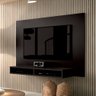 Painel Suporte para Tv até 43 Polegadas Fox New com Nicho Preto Fm - 1