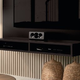 Painel Suporte para Tv até 43 Polegadas Fox New com Nicho Preto Fm - 6
