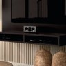 Painel Suporte para Tv até 43 Polegadas Fox New com Nicho Preto Fm - 6