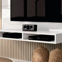 Ver imagem 6 de Painel para Tv até 43 Polegadas 2 Nichos Fox New Edn Móveis - Branco