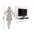 Ver imagem 4 de Painel para Tv até 43 Polegadas 2 Nichos Fox New Edn Móveis - Branco