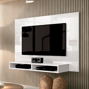 Painel para Tv até 43 Polegadas 2 Nichos Fox New Edn Móveis - Branco