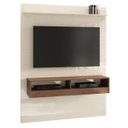 Ver imagem 3 de Painel para Tv até 50 Polegadas Off White e Naturale 120cm
