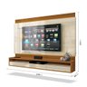 Painel Para TV Até 65 Polegadas Savoy 1.6 Off White Cedro - EDN Móveis - 2