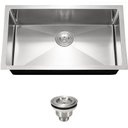 Ver imagem 1 de Cuba Inox 304 Quadrada Gourmet Plana Cozinha 80x40 Smartinox S8040va