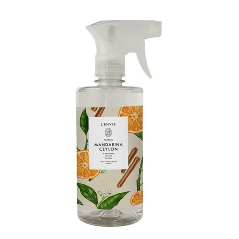Água Perfumada - Mandarina Ceylon - 500ml - Lenvie Parfums