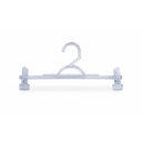 Ver imagem 1 de Kit 10 Cabide Transparente Acrílico com Presilhas para Calça