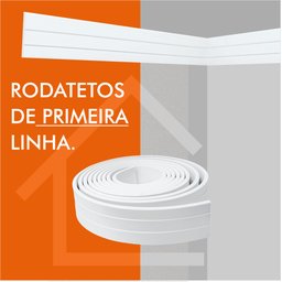 Roda Teto Moldura Eva Autocolante 7cm - Rolo 25 metros - 2