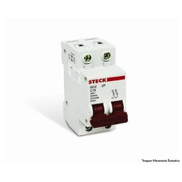 Disjuntor Steck Bipol Serie Sd62 B 70a Curva C 4,5ka - 1