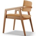 Ver imagem 1 de Cadeira para Sala de Jantar Estar Living Giorgia B04 Bouclê Mostarda - Lyam Decor