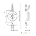 Ver imagem 3 de Regulador de Gás 504/01 1 Kg/h - Aliança