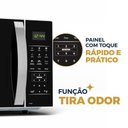 Ver imagem 6 de Micro-ondas Britânia 28l Branco Espelhado Limpa Fácil Bmo30 220v