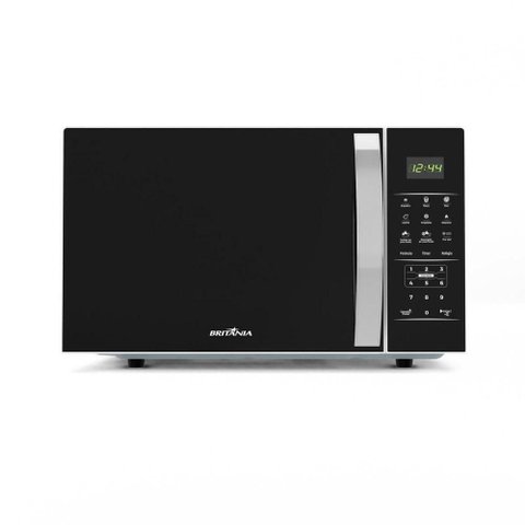 Micro-ondas Britânia 28l Branco Espelhado Limpa Fácil Bmo30 220v