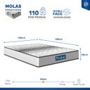 Ver imagem 5 de Cama Box com Colchão de Molas Ensacadas Double Face Essence Probel Queen 158cm