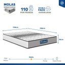 Ver imagem 5 de Cama Box + Colchão de Molas Ensacadas Double Face Essence Probel Queen 158 cm