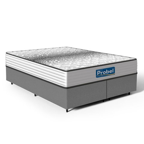 Cama Box com Colchão de Molas Ensacadas Double Face Essence Probel Queen 158cm