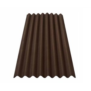 Telha Ecologica Classica Fit Marrom 3mm 2,00x0,75m Onduline - Unico